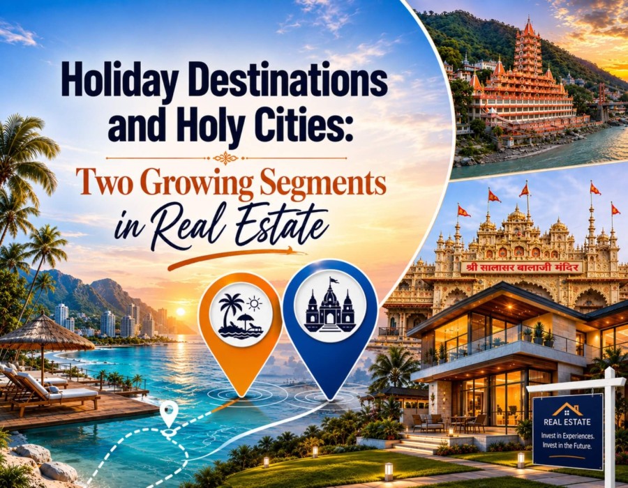 Holiday Destinations and Holy Cities: Two Growing Segments in Real Estate
