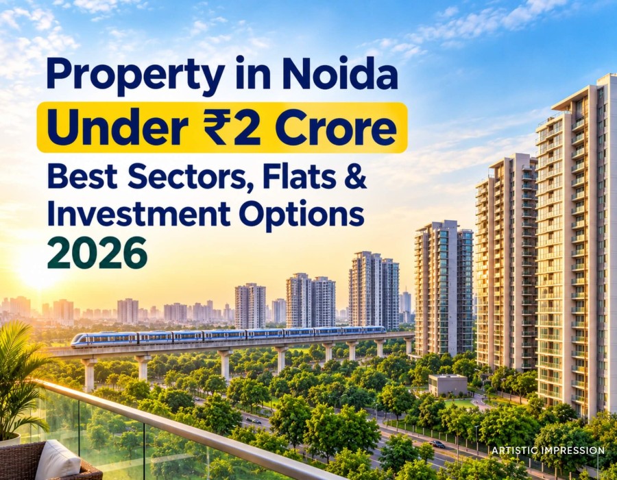 Property in Noida Under ₹2 Crore: Best Sectors, Flats & Investment Options 2026