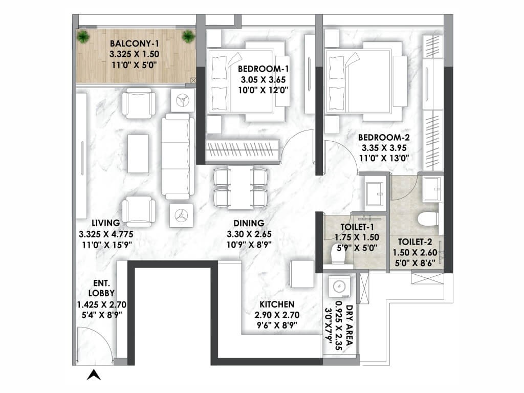 Meridian at Riverside Balewadi