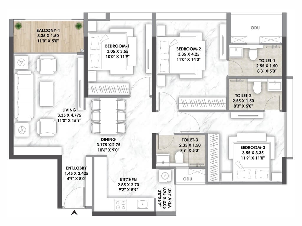 Meridian at Riverside Balewadi
