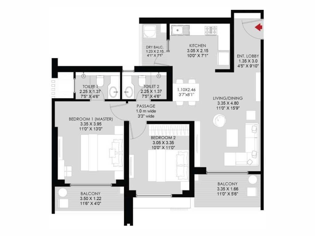 The Aqua Retreat at Godrej Park World