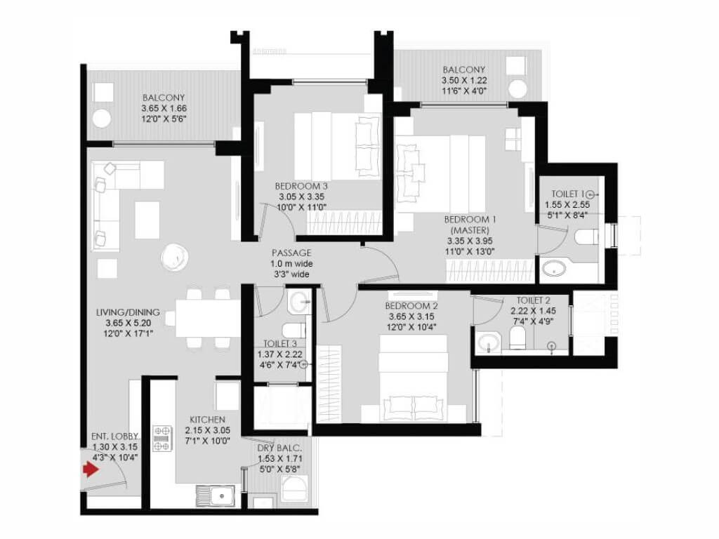 The Aqua Retreat at Godrej Park World