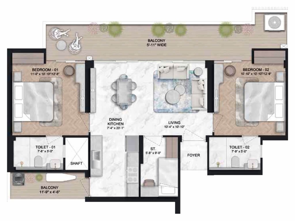 Smart World Natures Court