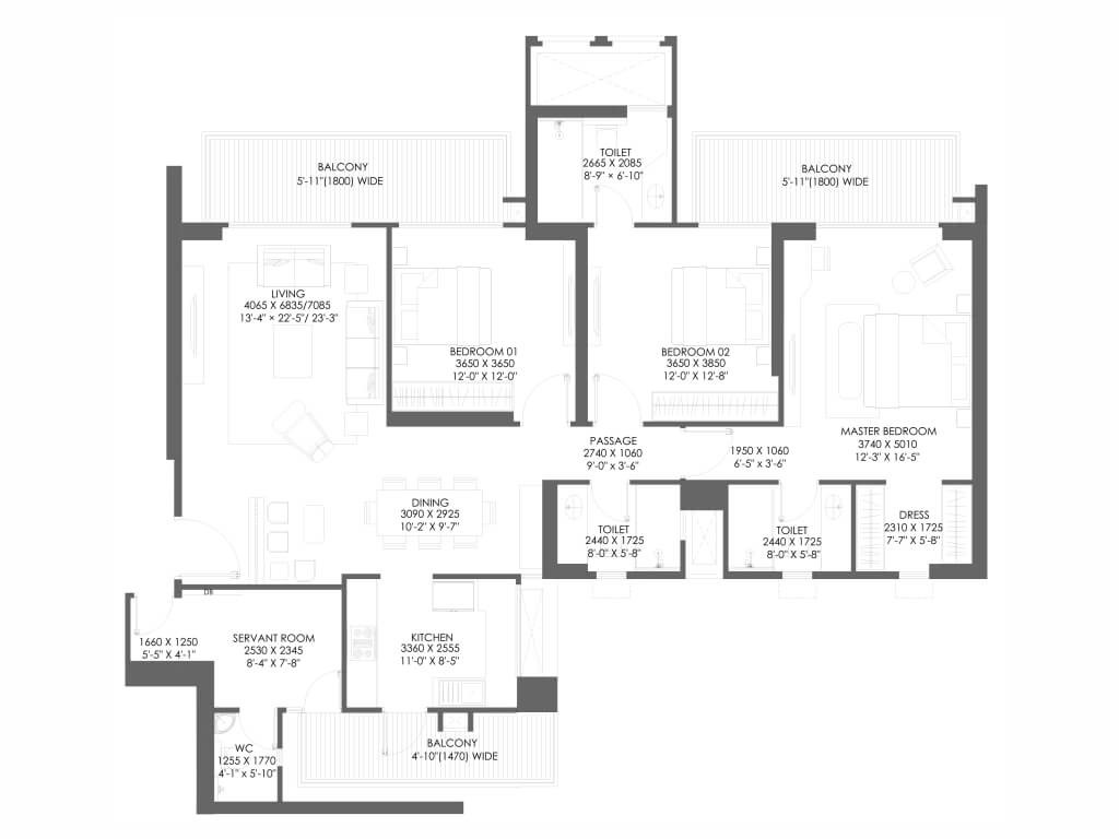 Godrej Golf Links Crown Residences 